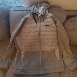 Nike Jacket Fleece Men XL Gray
